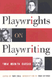 Playwrights on Playwriting from Ibsen to Ionesco