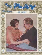 The Play Pictorial - No 303 - Vol L - June 1927 - 'The Joker' - vg